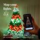 Twinkly - LED RGB Himmennettävä ulko Jouluketju STRINGS 100xLED 11,5m IP44 Wi-Fi