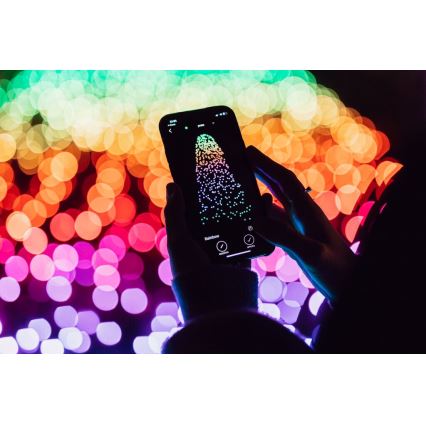 Twinkly - LED RGB Himmennettävä ulko Jouluketju STRINGS 400xLED 35,5m IP44 Wi-Fi