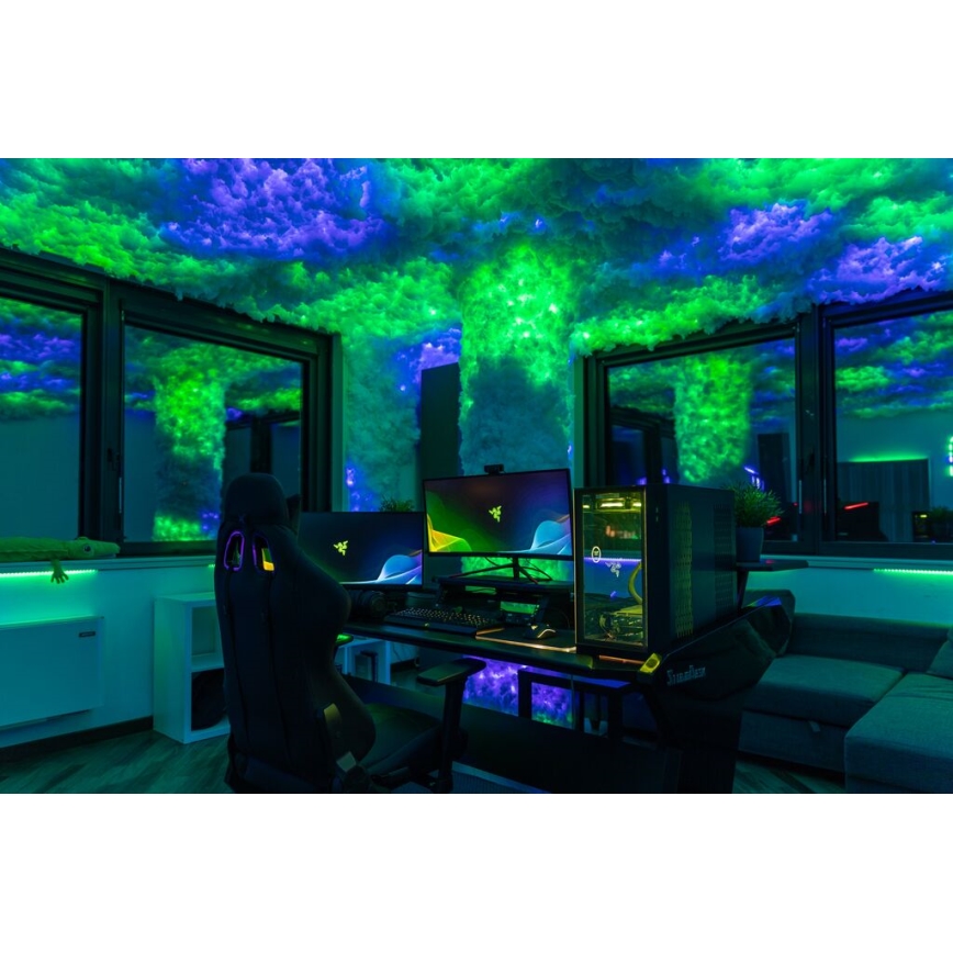 Twinkly - LED RGB Himmennettävä ulko Jouluketju STRINGS 400xLED 35,5m IP44 Wi-Fi