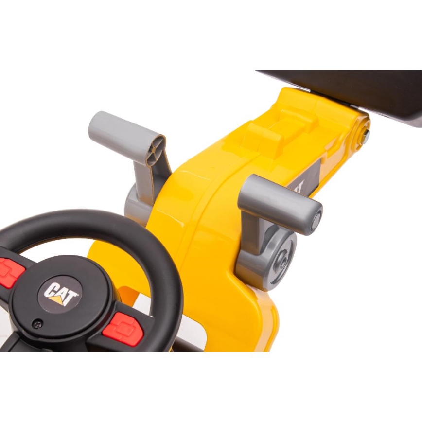 Työntöpyörä kuormaaja CAT 2xAA keltainen/musta