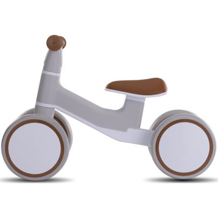 Työntöpyörä KVADROLET harmaa/ruskea