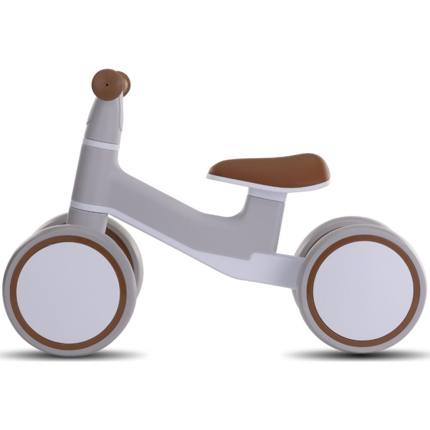 Työntöpyörä KVADROLET harmaa/ruskea