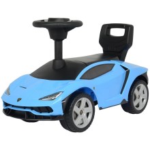Työntöpyörä Lamborghini sininen/musta
