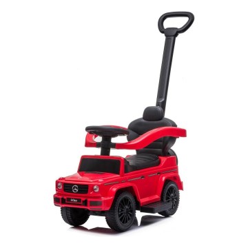 Työntöpyörä Mercedes G350d 3in1 2xAA punainen/musta