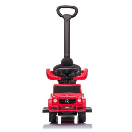 Työntöpyörä Mercedes G350d 3in1 2xAA punainen/musta