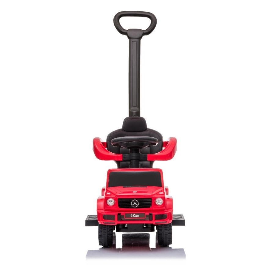 Työntöpyörä Mercedes G350d 3in1 2xAA punainen/musta