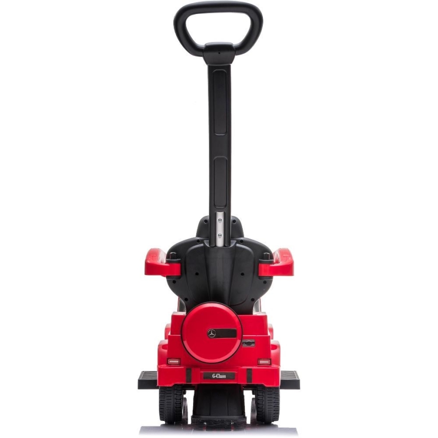 Työntöpyörä Mercedes G350d 3in1 2xAA punainen/musta