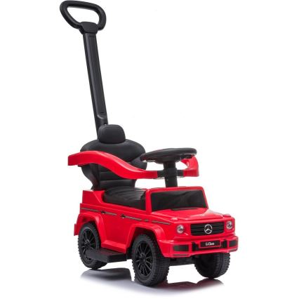 Työntöpyörä Mercedes G350d 3in1 2xAA punainen/musta