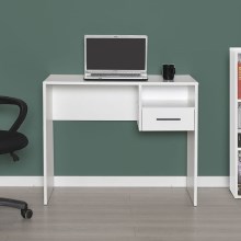 Työpöytä 75x90 cm valkoinen