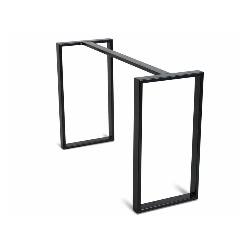 Työpöytä BLAT 120x40 cm musta/ruskea