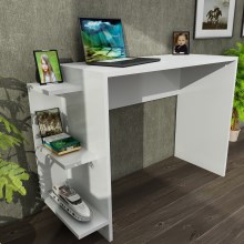 Työpöytä MARLINDA 73,5x104,5 cm valkoinen