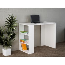 Työpöytä NETENYA 74x90 cm valkoinen