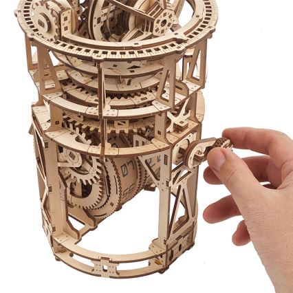 Ugears - 3D puinen mekaaninen palapeli Kellokoneisto tourbillonin kanssa