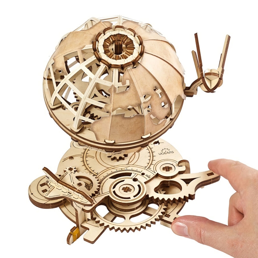 Ugears - 3D puinen mekaaninen palapeli Maapallo