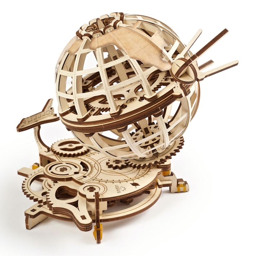 Ugears - 3D puinen mekaaninen palapeli Maapallo