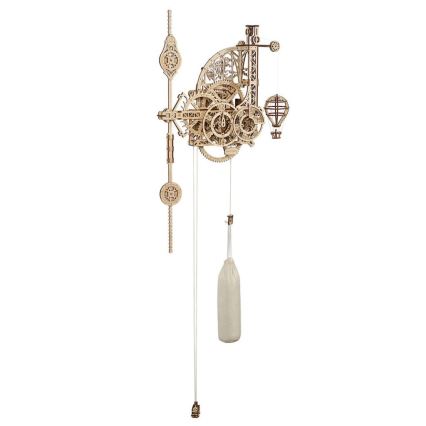 Ugears - 3D puinen mekaaninen palapeli Seinäkello Aero
