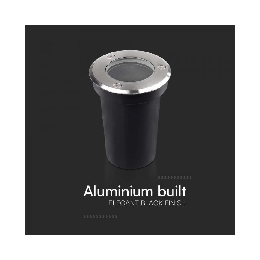 Ulkokäyttöön tarkoitettu lattiavalaisin 1xGU10/35W/230V IP67