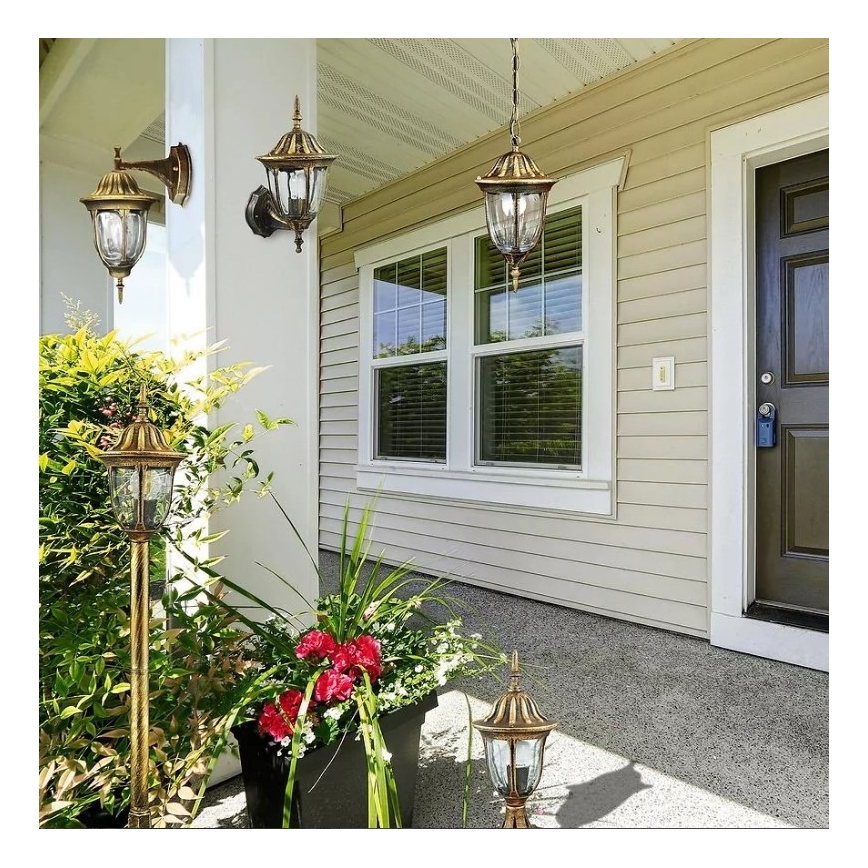 Ulkokattokruunu FLORENCJA 1xE27/20W/230V IP43