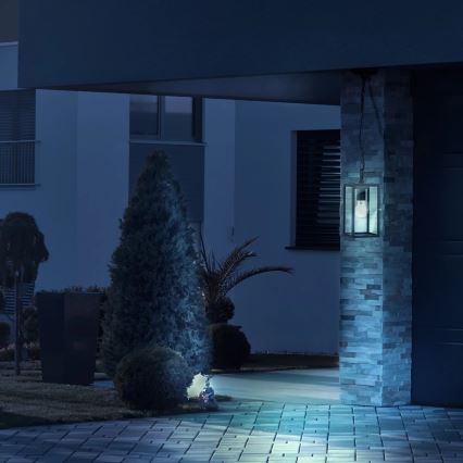 Ulkokattokruunu MALMO 1xE27/15W/230V musta IP44