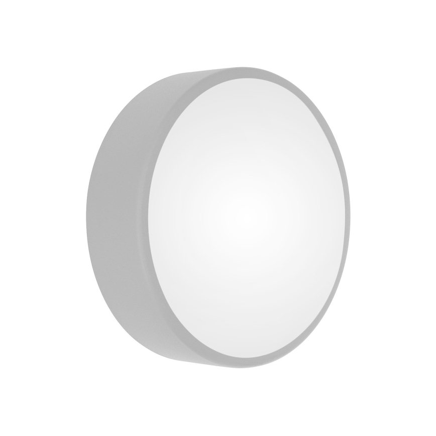 Ulkokattovalaisin anturilla CLEO 2xE27/24W/230V d. 30 cm harmaa IP54