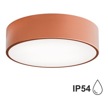 Ulkokattovalaisin anturilla CLEO 2xE27/24W/230V d. 30 cm kupari IP54