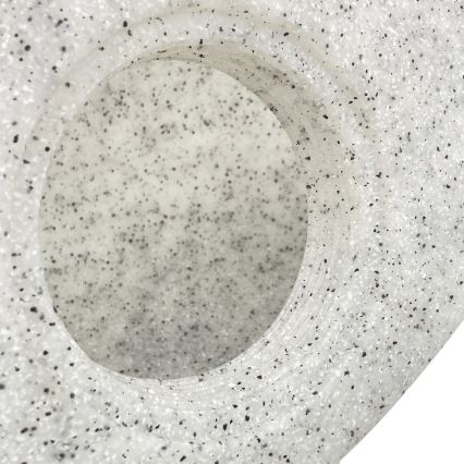 Ulkokäyttöinen koristevalaisin LUMISTONE 1xE27/15W/230V IP65, halkaisija 31,8 cm