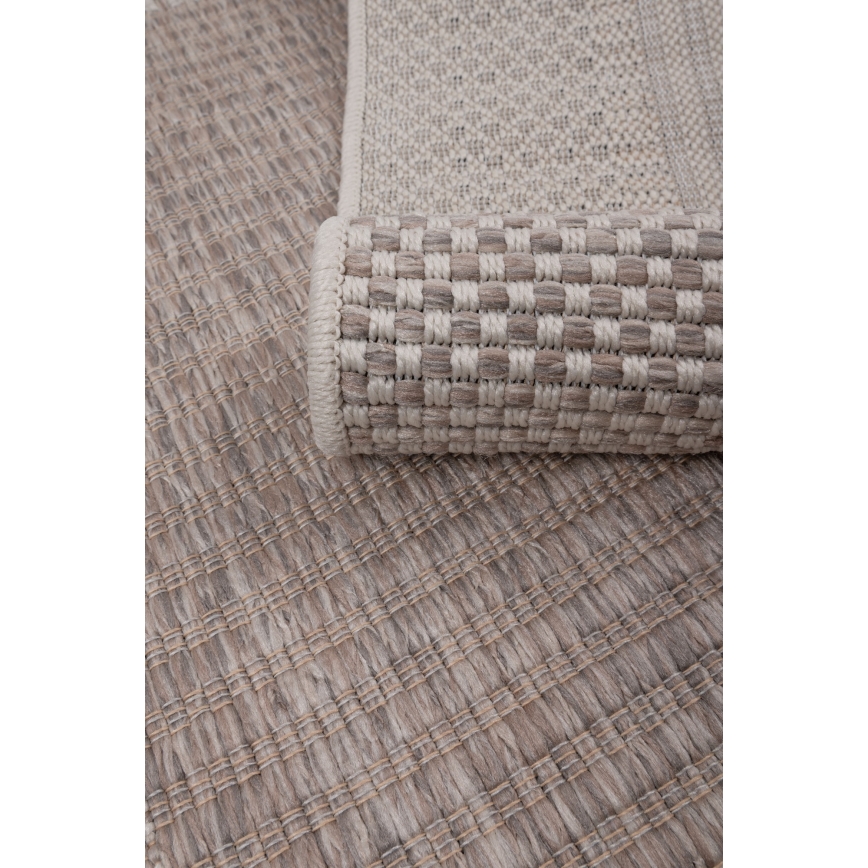 Ulkokäyttöinen matto ORIA 70x140 cm, beige