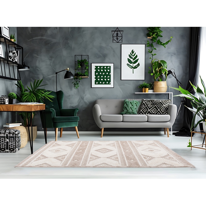 Ulkokäyttömatto CHIARA 160x230 cm beige