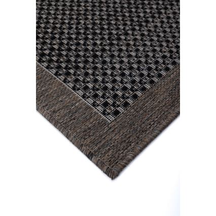Ulkokäyttömatto EXPRESS NEW OUTDOOR 80x150 cm antrasiitti/ruskea