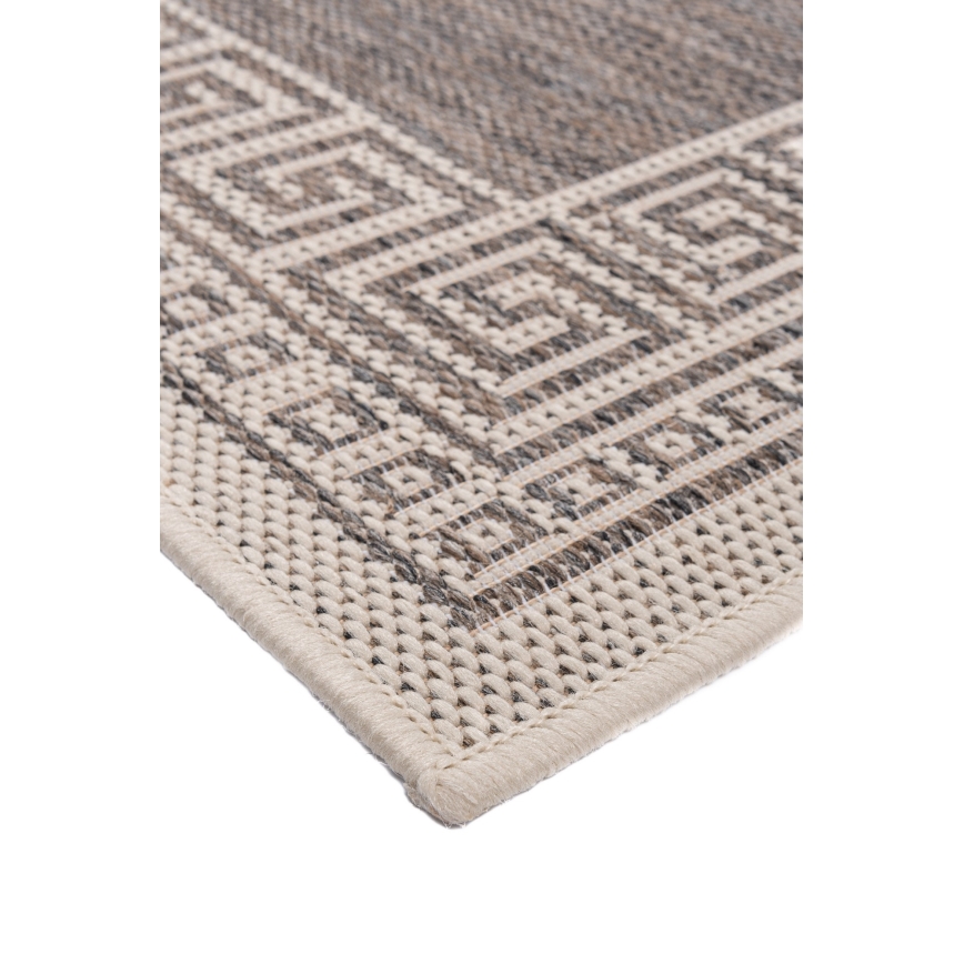 Ulkokäyttömatto EXPRESS NEW OUTDOOR 80x150 cm harmaa/beige