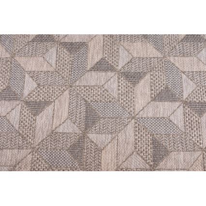 Ulkokäyttömatto ORIA 120x170 cm harmaa/beige