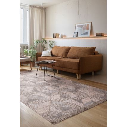 Ulkokäyttömatto ORIA 160x220 cm harmaa/beige