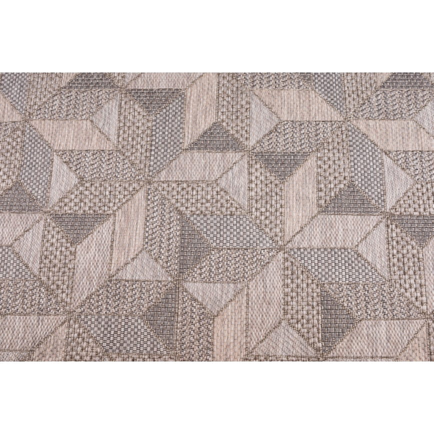Ulkokäyttömatto ORIA 160x220 cm harmaa/beige