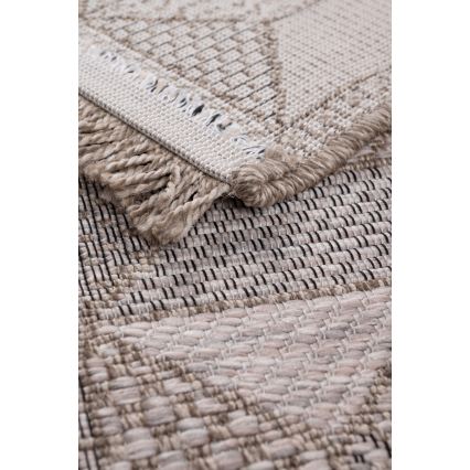 Ulkokäyttömatto ORIA 160x220 cm harmaa/beige
