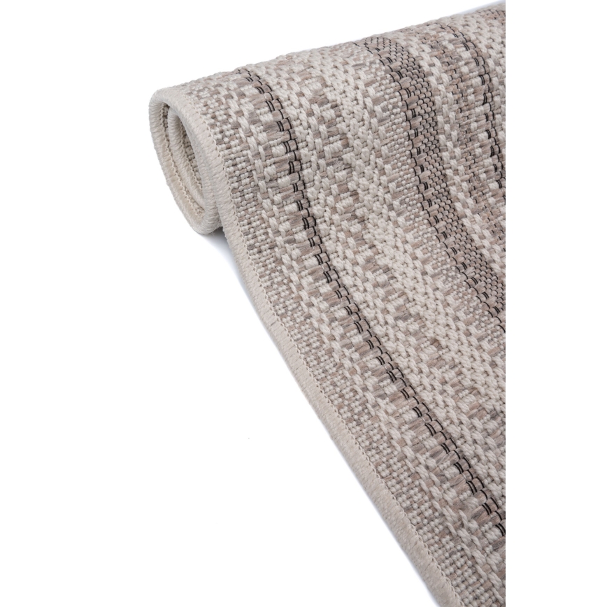 Ulkokäyttöön soveltuva ORIA-matto 200x280 cm, harmaa