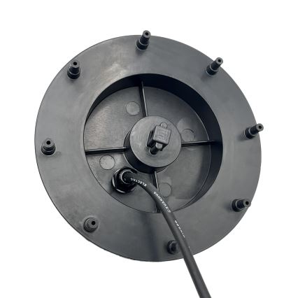 Ulkokäyttöön tarkoitettu koristevalaisin LUMISTONE 1xE27/15W/230V IP65 halkaisija 38 cm