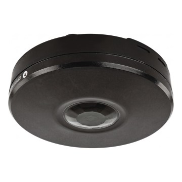 Ulkokäyttöön tarkoitettu PIR-liike- ja hämäräsensori 2000 W/230 V IP65, musta