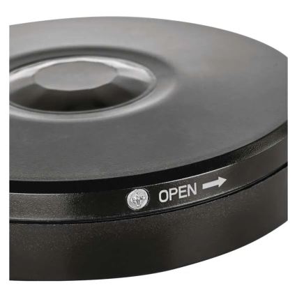 Ulkokäyttöön tarkoitettu PIR-liike- ja hämäräsensori 2000 W/230 V IP65, musta