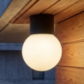 Ulkokohdevalaisin STONO 1xE27/15W/230V IP65 antrasiitti
