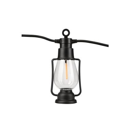 Ulkokoristevalosarja GIRLANDA 20 x LED, 20 m, IP44, lämmin valkoinen