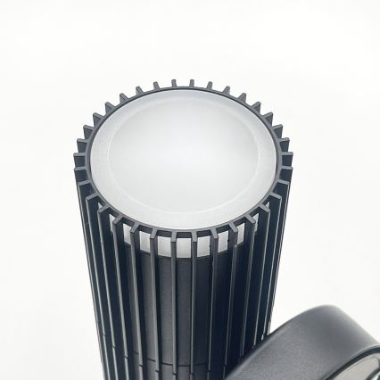 Ulkoseinäkohdevalaisin LANTHEA 1xGU10/11W/230V IP54 musta