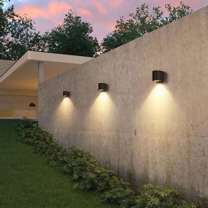 Ulkoseinän valo BOSTON 1xGU10/10W/230V IP44