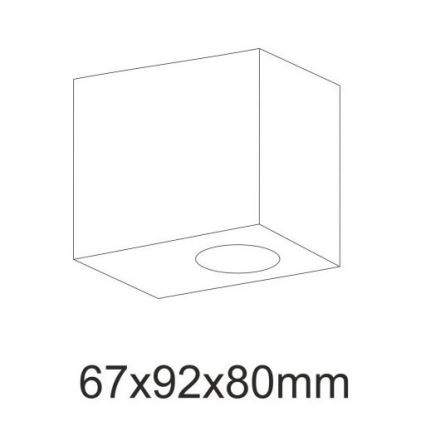 Ulkoseinän valo BOSTON 1xGU10/35W/230V IP44