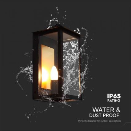 Ulkoseinävalaisin 1xE14/30W/230V IP65