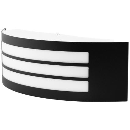 Ulkoseinävalaisin 1xE27/14W/230V IP44 musta