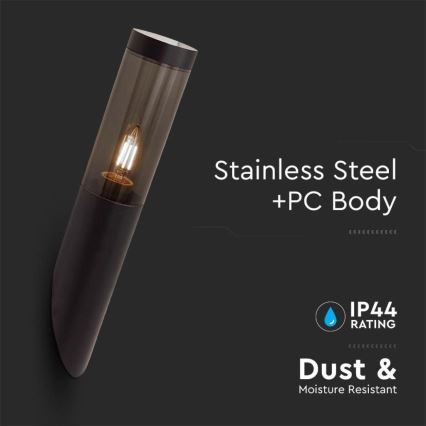 Ulkoseinävalaisin 1xE27/18W/230V IP44