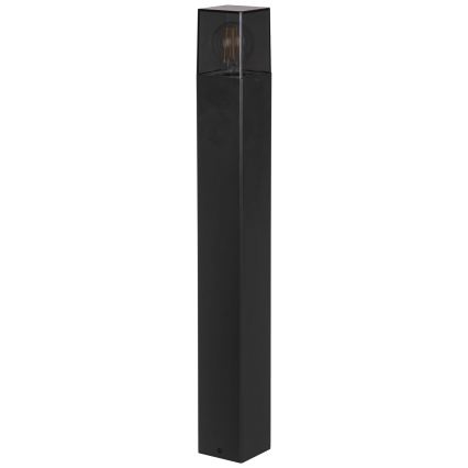 Ulkoseinävalaisin 1xE27/40W/230V IP44 80 cm musta/savunharmaa