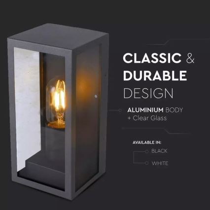 Ulkoseinävalaisin 1xE27/60W/230V IP44