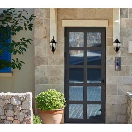 Ulkoseinävalaisin 1xE27 / 60W / 230V IP44 musta