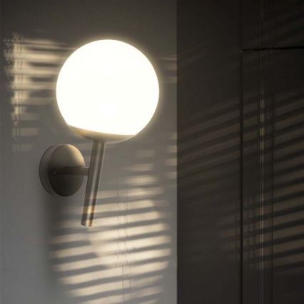 Ulkoseinävalaisin 1xE27/60W/230V IP44 musta